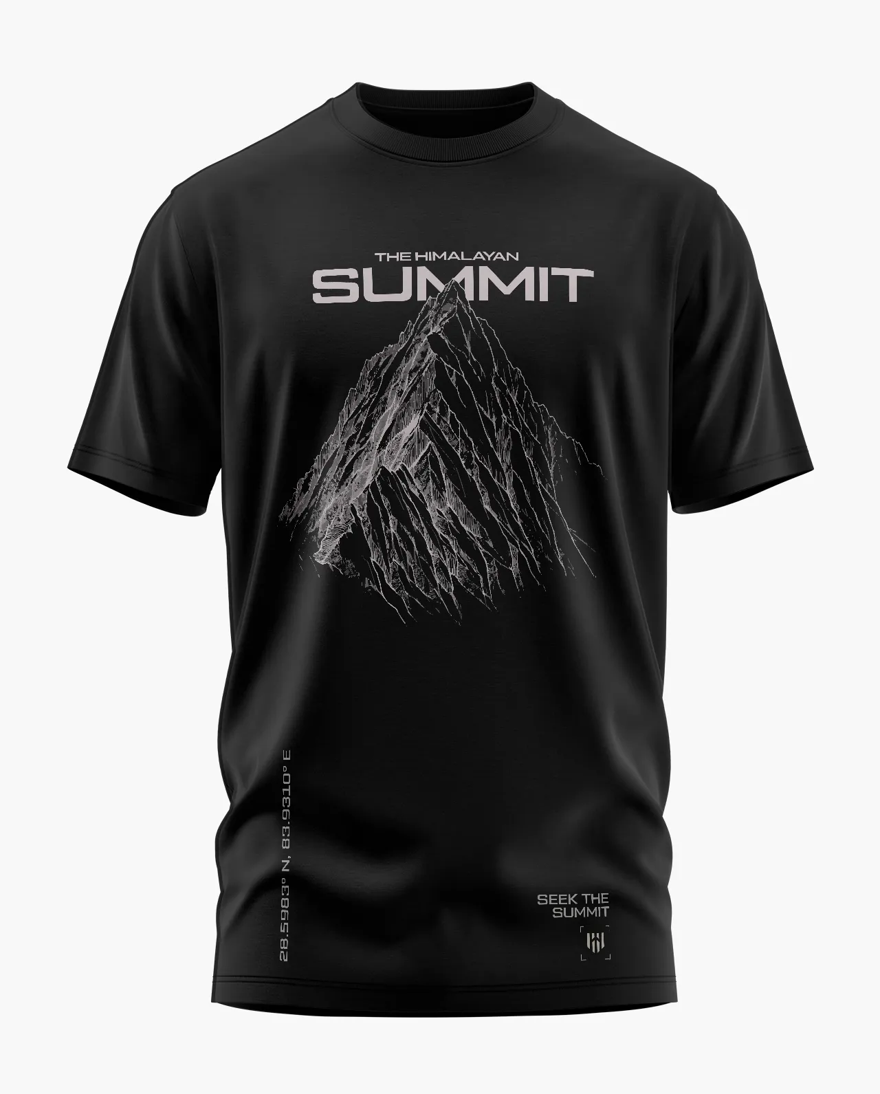 THE HIMALYAN SUMMIT Signature LuxeSoft Cotton T-Shirt