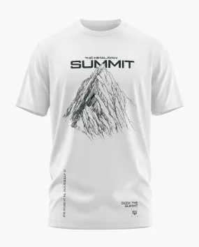 THE HIMALYAN SUMMIT Signature LuxeSoft Cotton T-Shirt