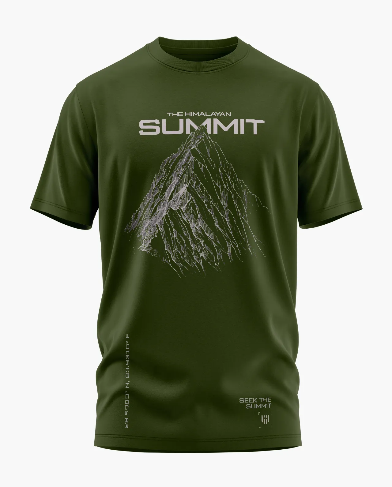 THE HIMALYAN SUMMIT Signature LuxeSoft Cotton T-Shirt