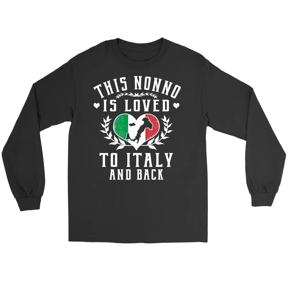 This Nonno is Loved to Italy and Back Shirt