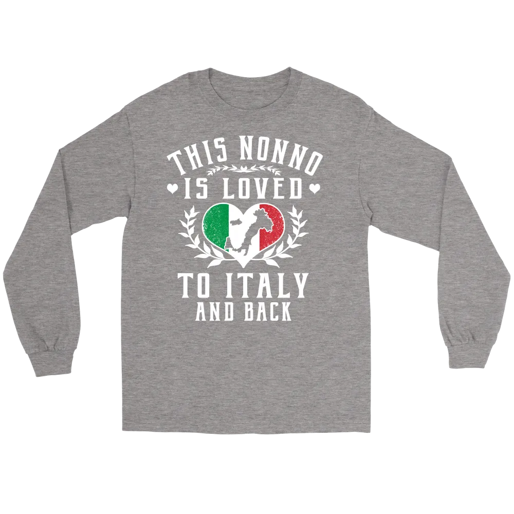 This Nonno is Loved to Italy and Back Shirt