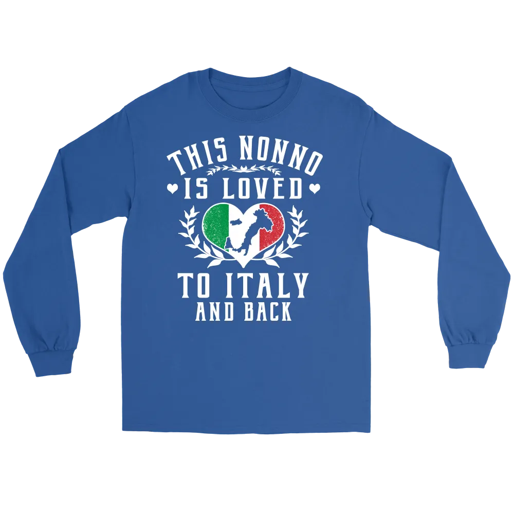 This Nonno is Loved to Italy and Back Shirt