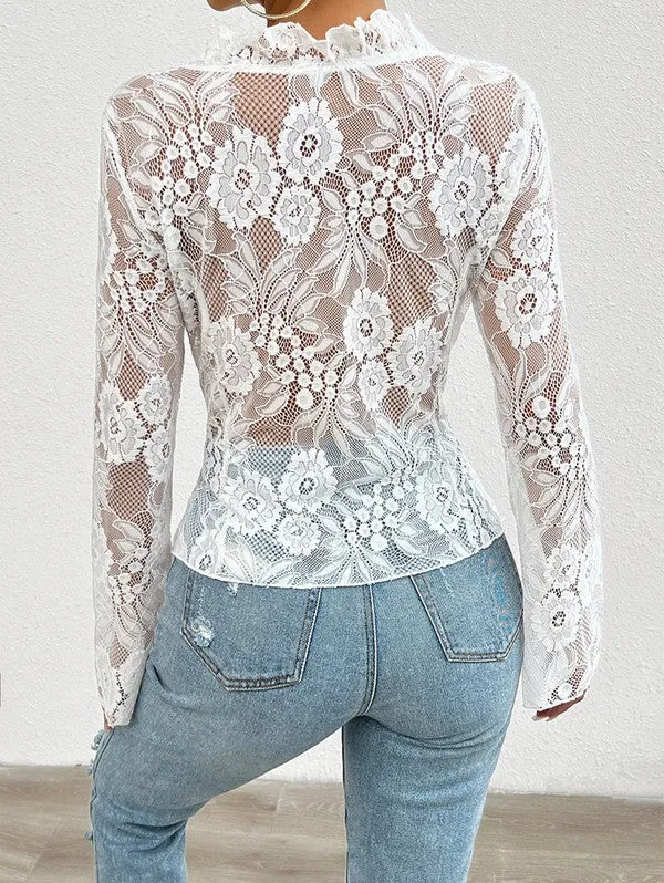 TRENDY - TIE FRONT LACE