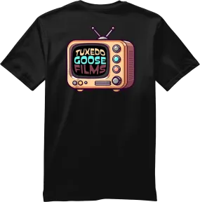 Tuxedo Goose Films Retro TV Shirt