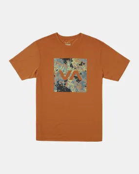 VA Box Fill Hunter Camo Tee - Dark Amber