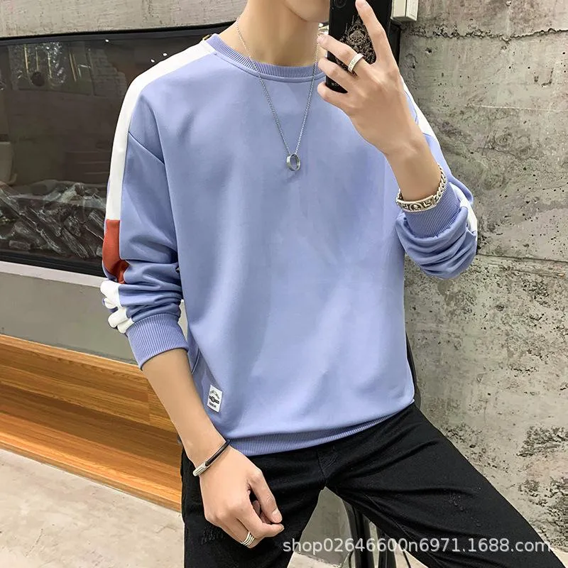 YLH-PSweatshirt Loose Trendy All-Matching Tops INS T-Shirt Outerwear