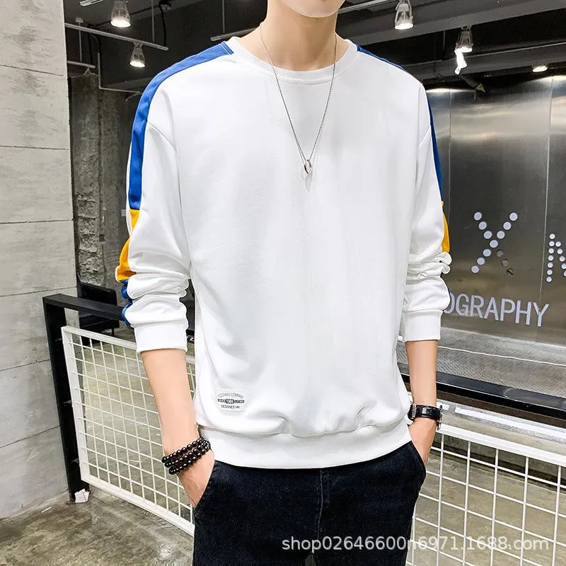 YLH-PSweatshirt Loose Trendy All-Matching Tops INS T-Shirt Outerwear