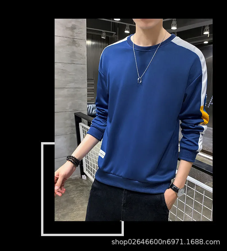 YLH-PSweatshirt Loose Trendy All-Matching Tops INS T-Shirt Outerwear